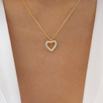 Crystal Carmella Heart Necklace