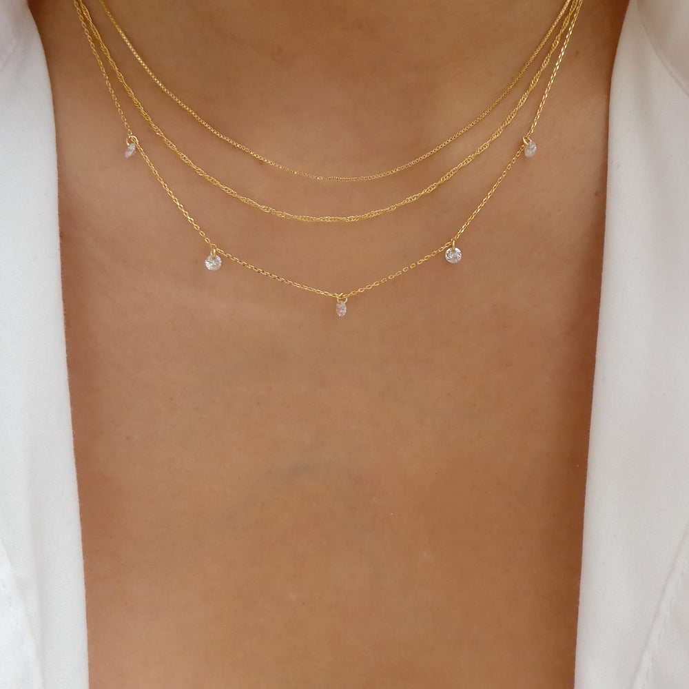 Crystal Madeline Necklace