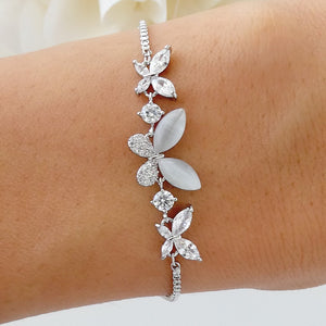 Yvonne Butterfly Bracelet (Silver)