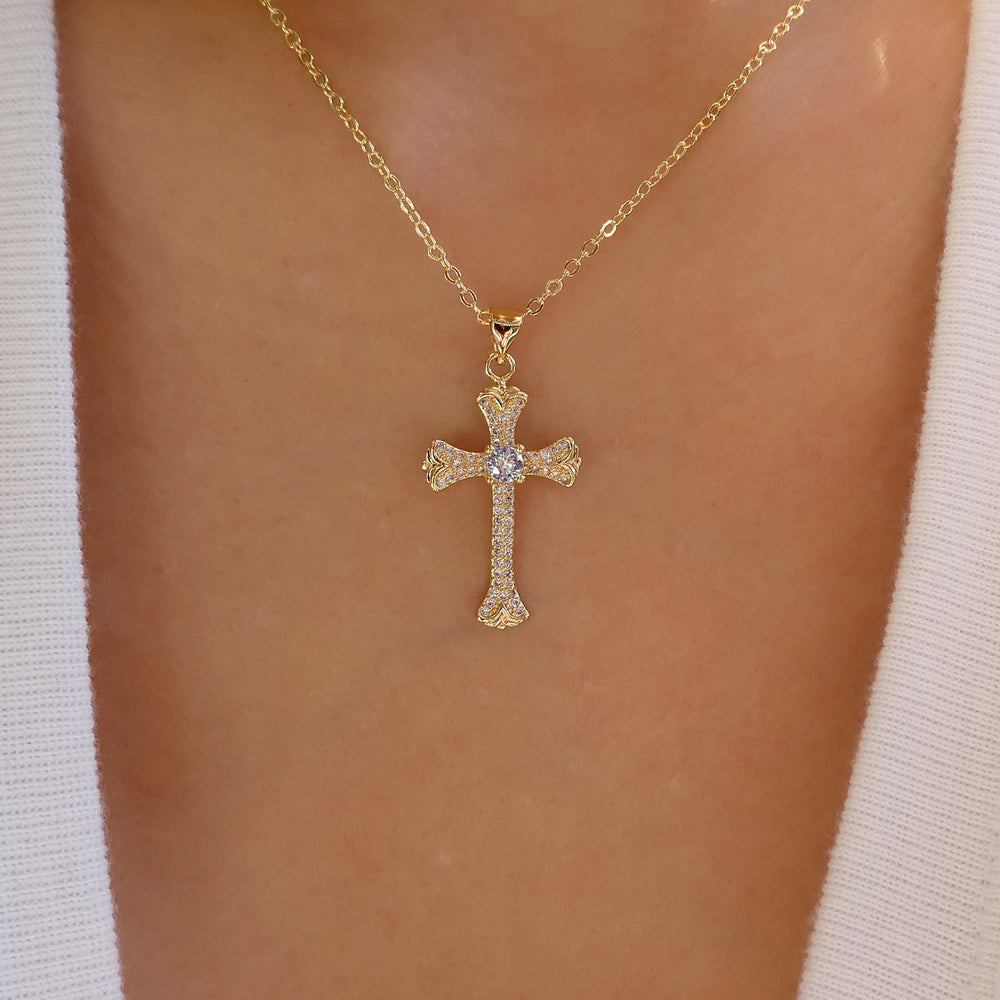 Margarita Cross Necklace