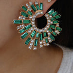 Emerald Jason Earrings