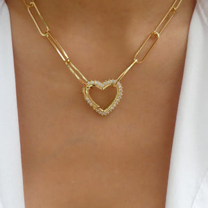 Laurel Heart Necklace