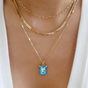 Blue Ross Necklace