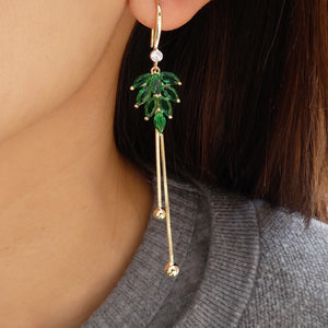 Emerald Monica Earrings