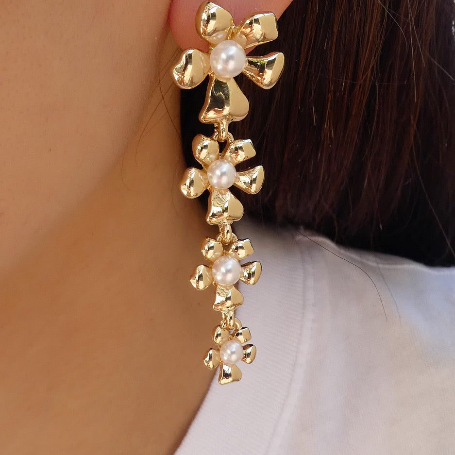 Marsha Pearl Drop Earrings