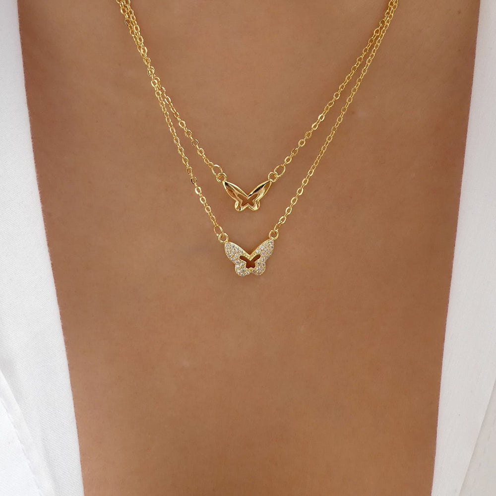 Skylar Butterfly Necklace
