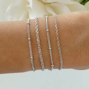 Silver Jillian Bracelet Set