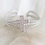 Teresa Cross Ring (Silver)