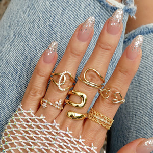 Gold Lace Ring