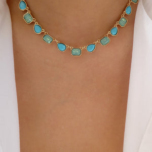 Turquoise Robbie Necklace