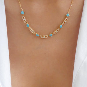 Turquoise Kendra Necklace