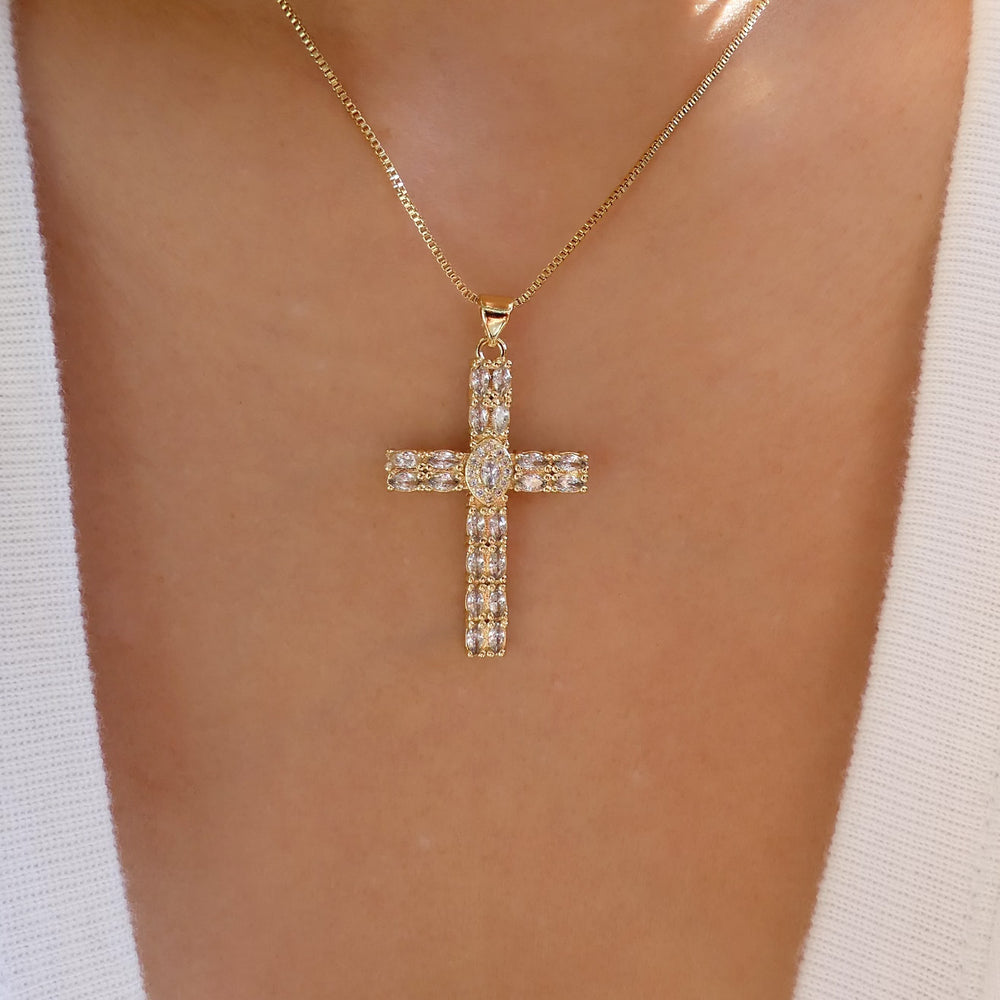 Peggy Cross Necklace