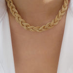 Braided Link Necklace
