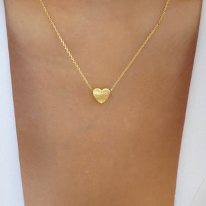 18K Peggy Heart Necklace