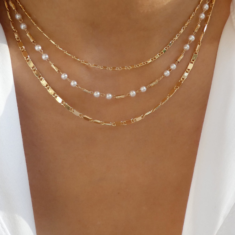 Mica Pearl Necklace