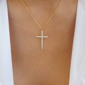 18K Ophelia Cross Necklace