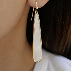 White Adriel Earrings