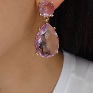 Pink Monica Earrings