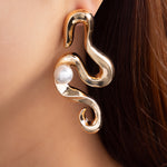 Enza Pearl Earrings