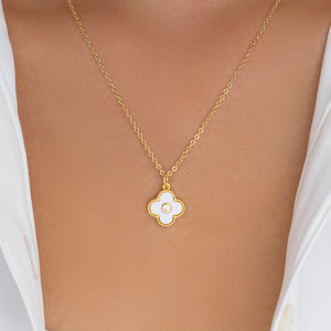 Cory Steffy Necklace (White)