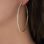 Crystal Carly Hoops