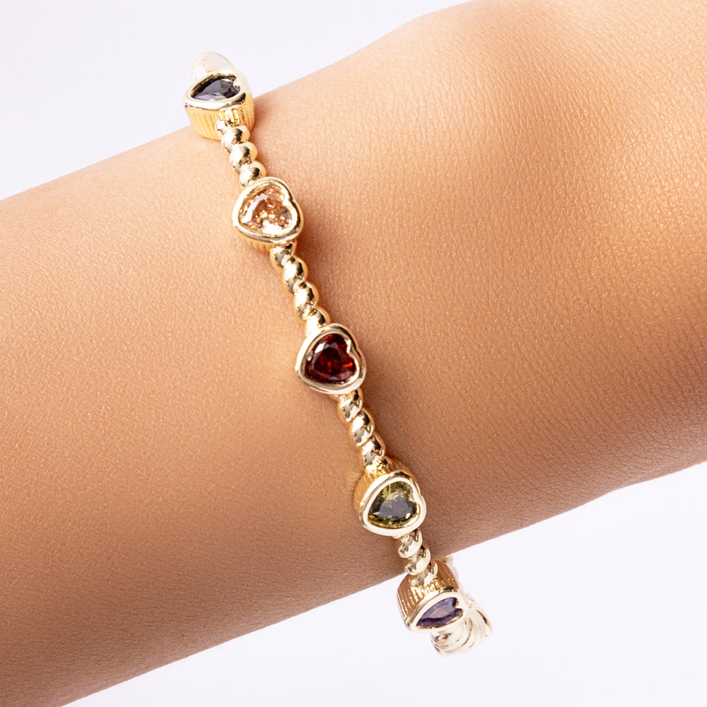 Silver & Gold Chic Crystal Cross Cuff – Love Stylize