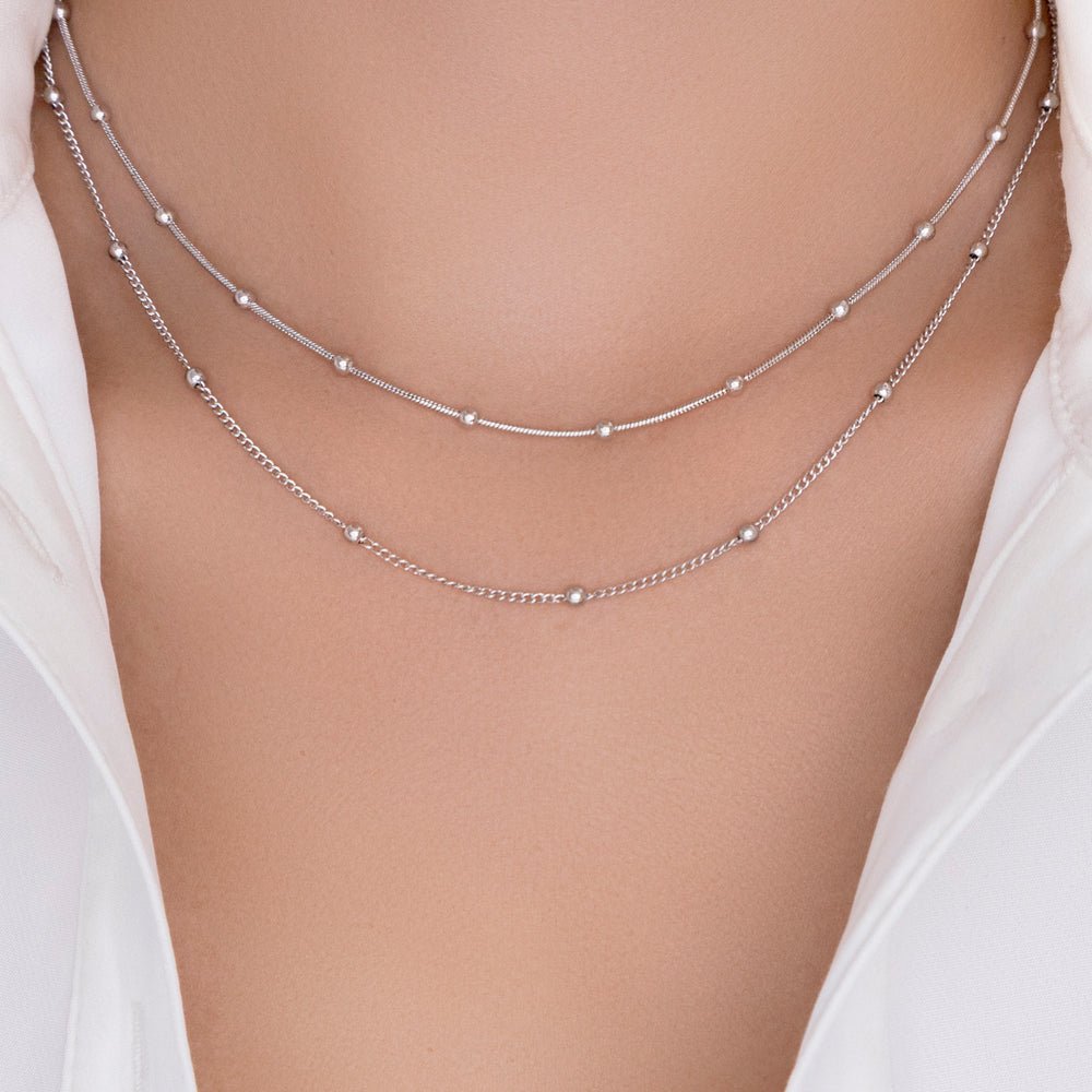 Lanie Necklace (Silver)