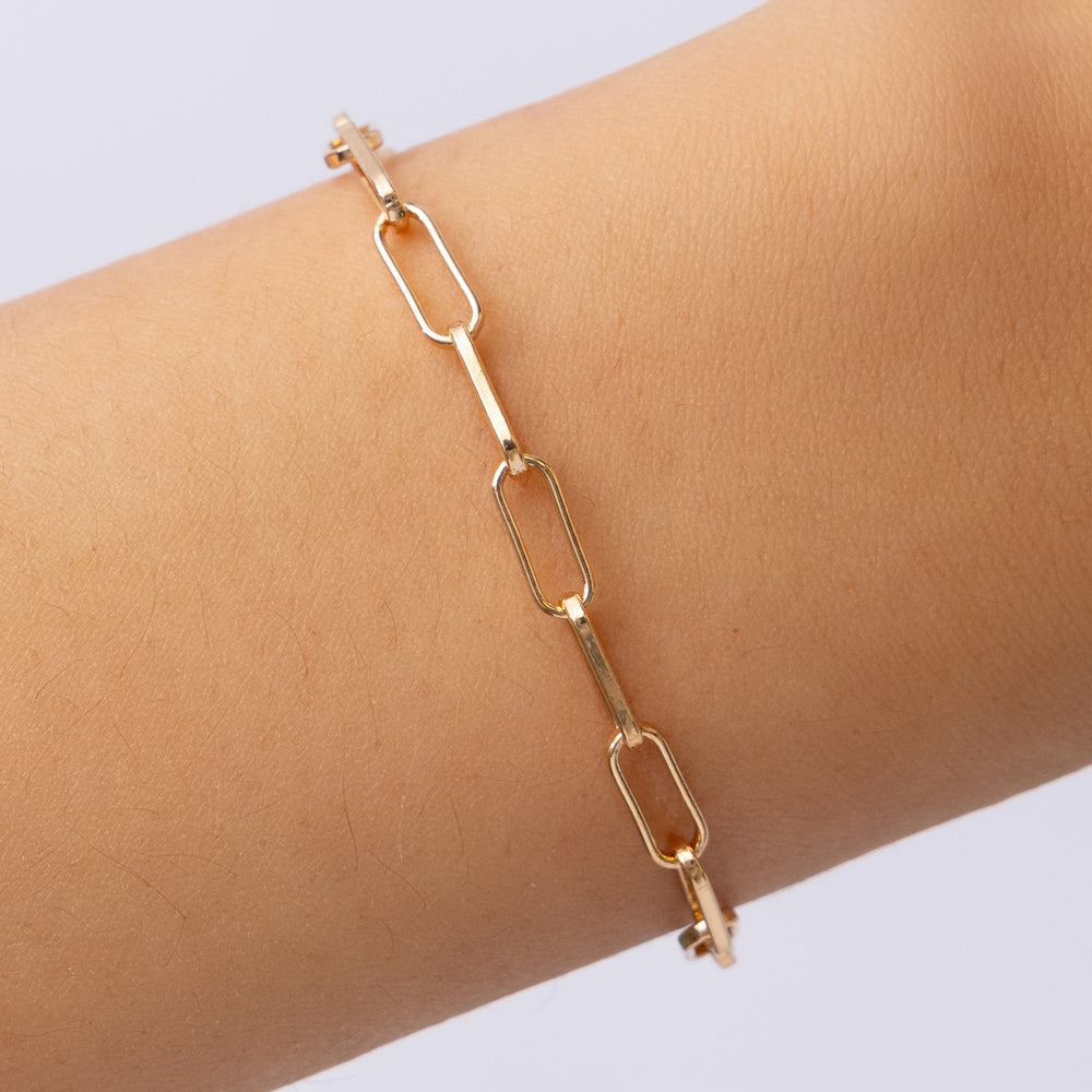 Simple Link Bracelet
