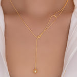 Single Ball Necklace
