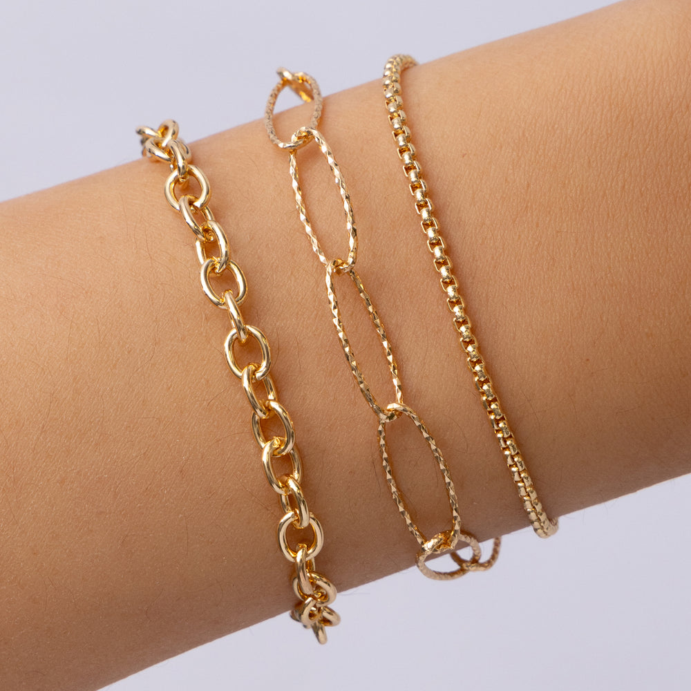 Monroe Chain Bracelet Set
