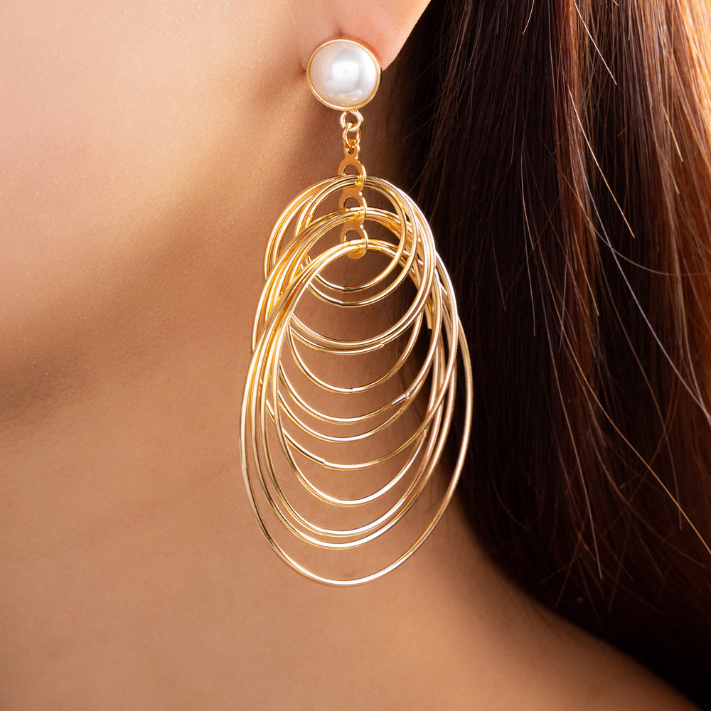 Gold Greyson Earrings