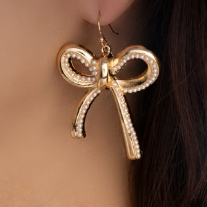 Jillian Bow Earrings