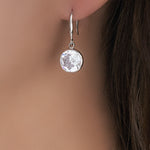 Crystal Colette Earrings (Silver)