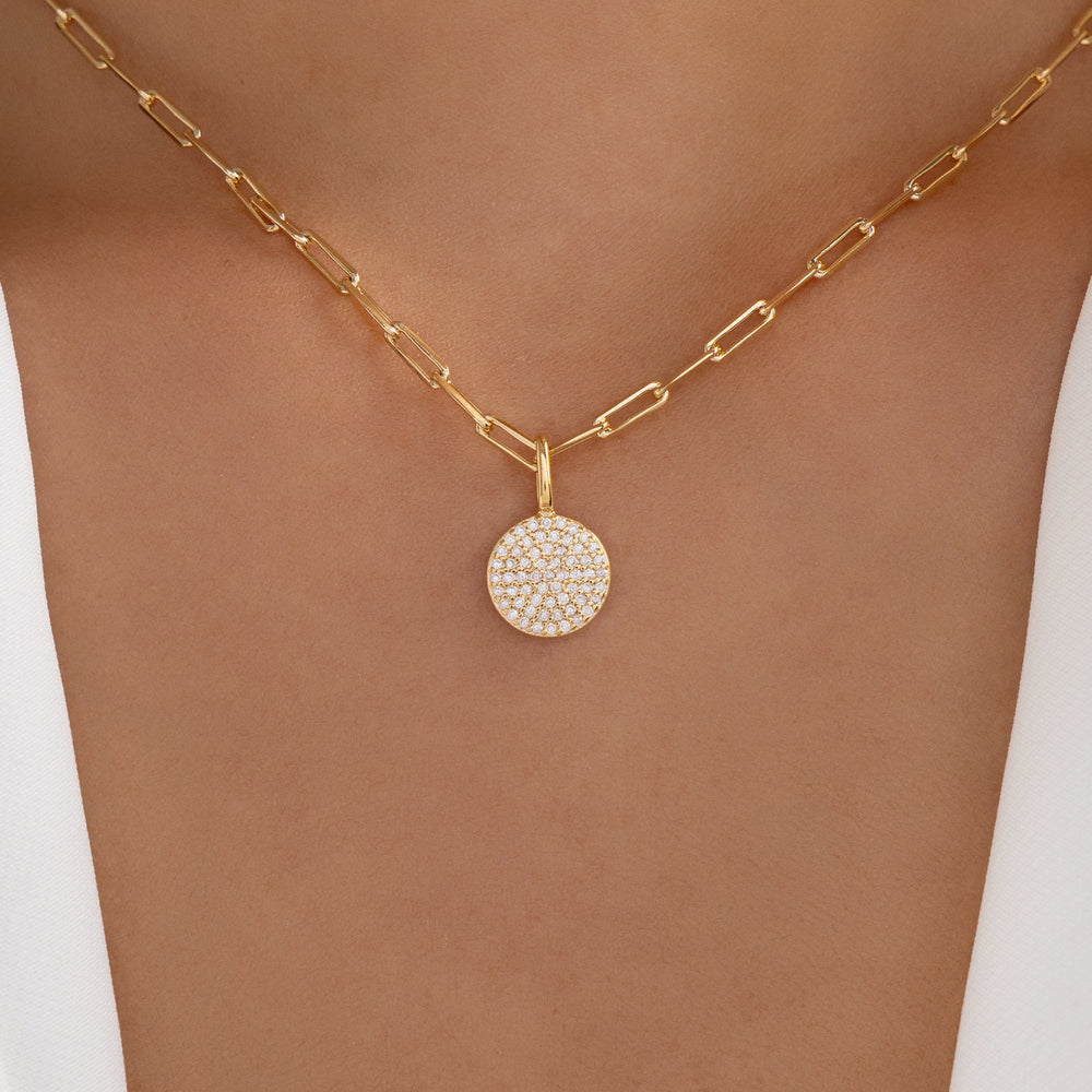 Crystal Circle Necklace