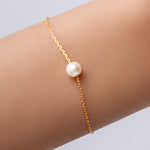 Single Pearl Bracelet