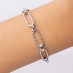 Angelina Link Bracelet (Silver)