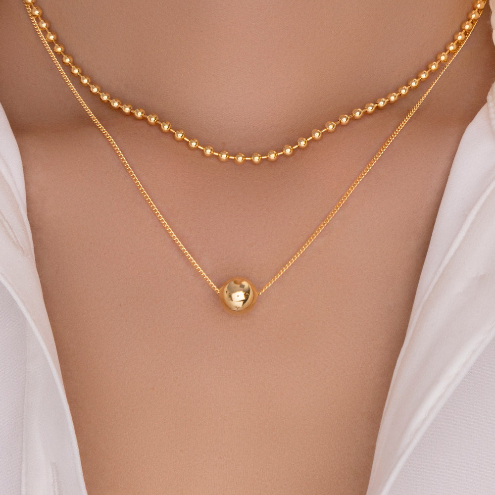 Gold Clarice Necklace Set