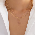Gabriella Cross Necklace