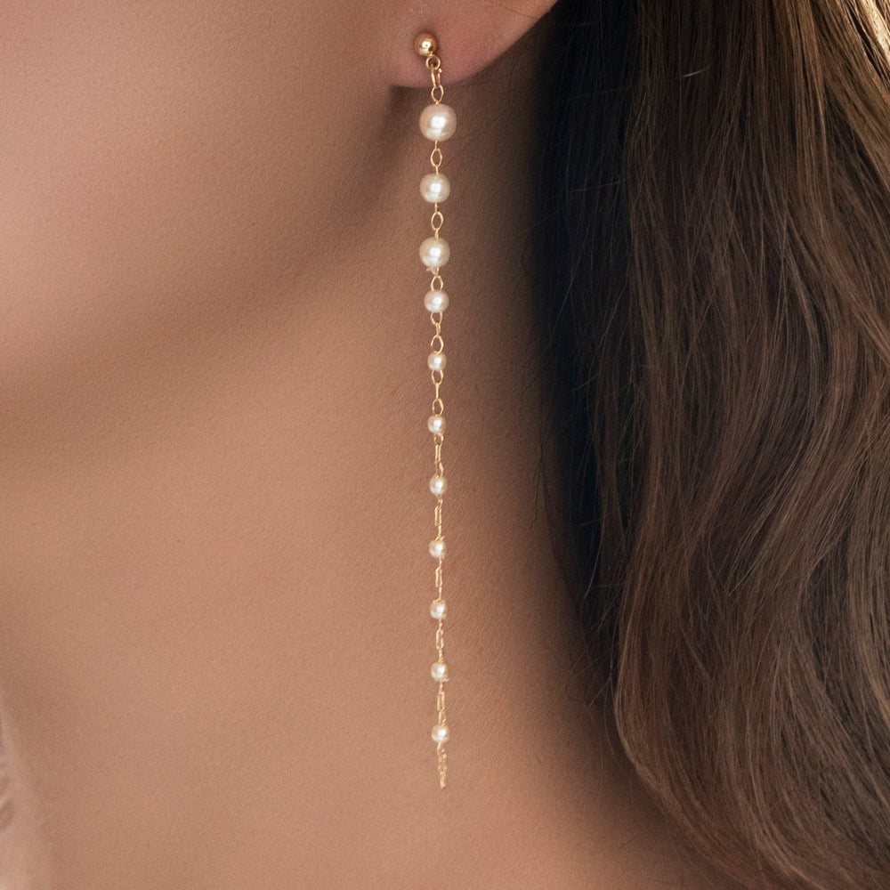Francesca Pearl Drop Earrings