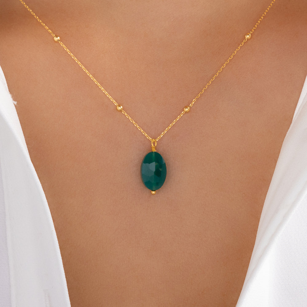 Patty Necklace (Green)