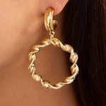 Gold Lizzie Earrings