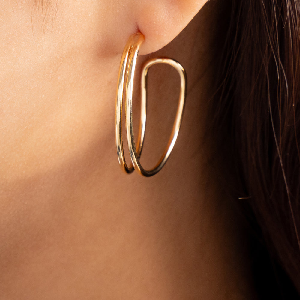 14K Julia Hoops