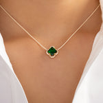 Emerald Valentina Necklace
