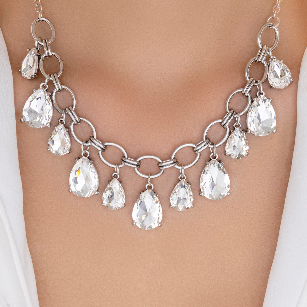 Veronica Steffy Necklace (Blue) – Love Stylize Veronica Steffy Necklace (Blue) – Love Stylize