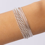 Carmen Link Bracelet (Silver)