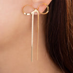 Gold Chic Bow Earrings