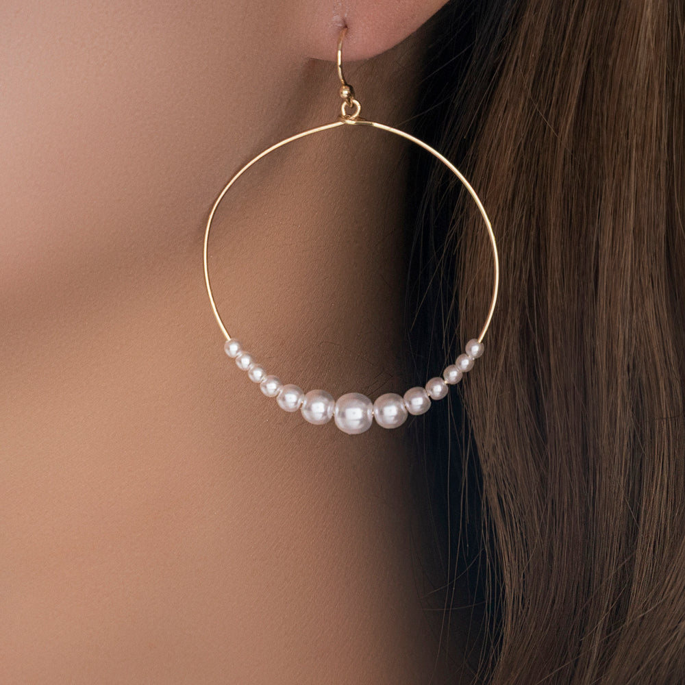 Autumn Pearl Earrings