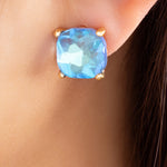 Jackei Stud Earrings (Turquoise)