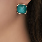 Green Rania Earrings