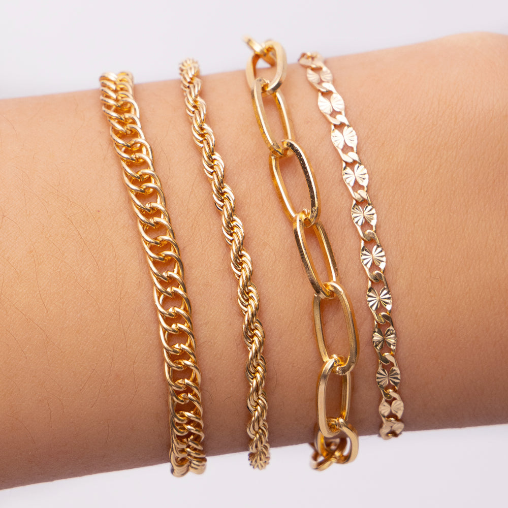 Olly Chain Bracelet Set